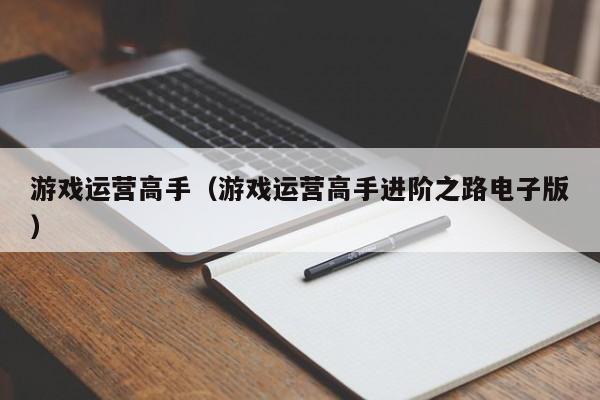 游戏运营高手（游戏运营高手进阶之路电子版）