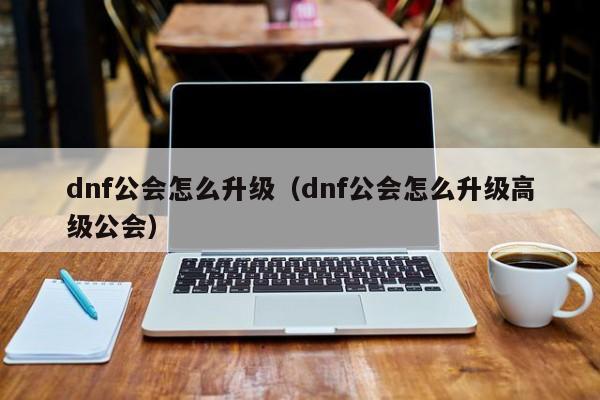 dnf公会怎么升级（dnf公会怎么升级高级公会）