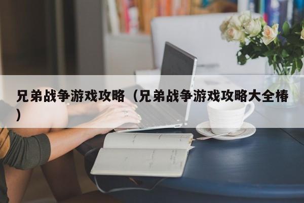 兄弟战争游戏攻略（兄弟战争游戏攻略大全椿）