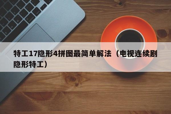 特工17隐形4拼图最简单解法（电视连续剧隐形特工）