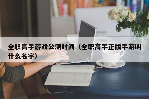 全职高手游戏公测时间（全职高手正版手游叫什么名字）