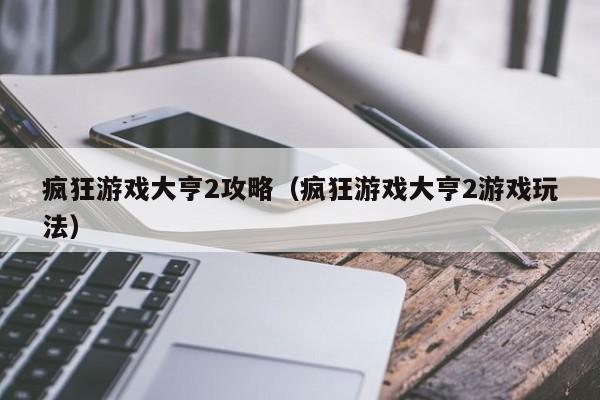 疯狂游戏大亨2攻略（疯狂游戏大亨2游戏玩法）